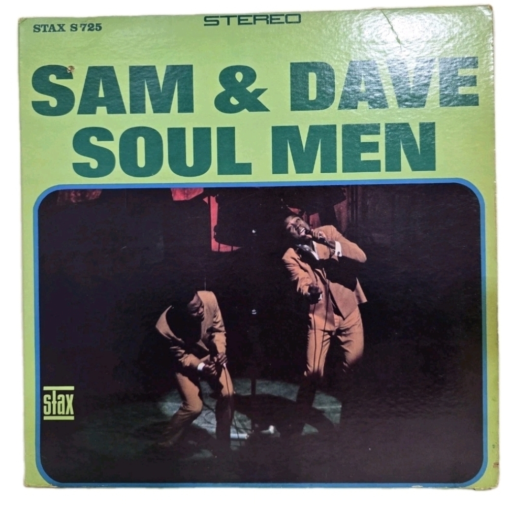 SAM & DAVE‎ Soul Men 1967 Vinyl LP Stax Records S-725 Soul Funk